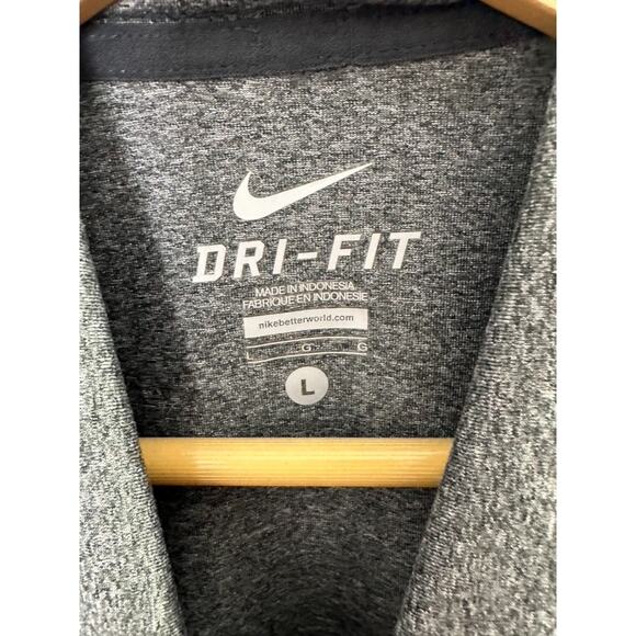 Nike Dri-Fit SOUTH ALABAMA JAGUARS Gray Short Sleeve Polo Shirt Men's Large New - Picture 9 of 9